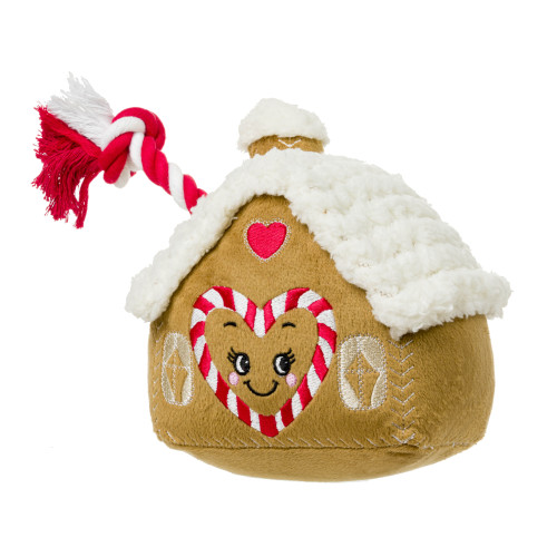 House Of Paws Gingerbread House Thrower